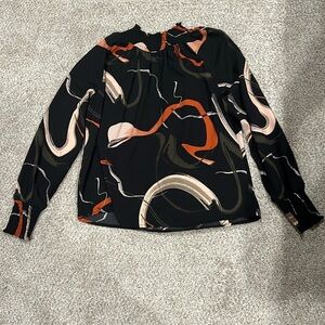 Women’s medium Nine West mock neck blouse